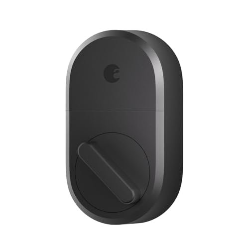 August Home Smart Lock - Keyless Home Entry with Your Smartphone - Dark Gray