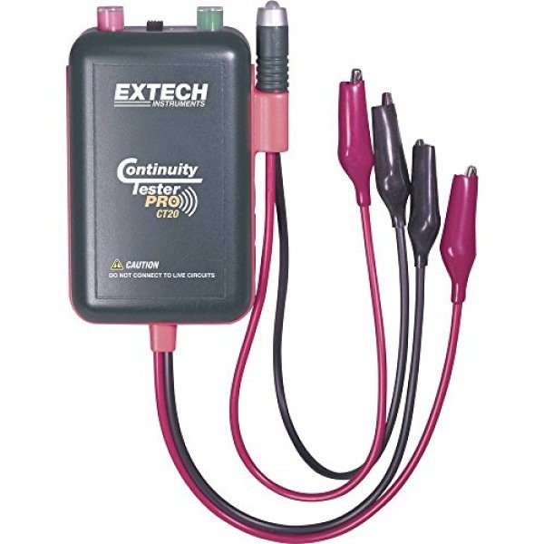 Extech CT20 Remote and Local Continuity Tester with Remote Probe