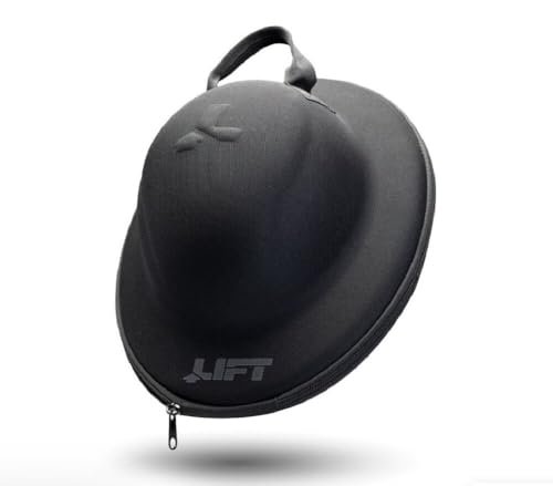 Lift DAX Molded Hard Hat Case, Rigid Protective Shell, Secure Zip Closure