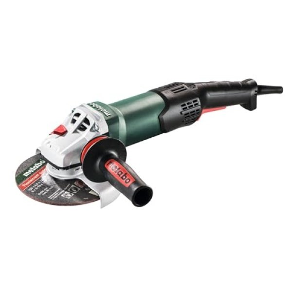 Metabo 6-Inch Angle Grinder, 1300W, Rat Tail, Made in Germany, WP 13-150 Quick RT, 606634420