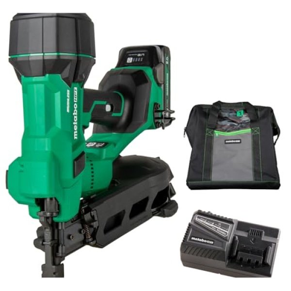 Metabo HPT Roofing Nailer, 18V MultiVolt Brushless, Coil Kit, NV1845DA