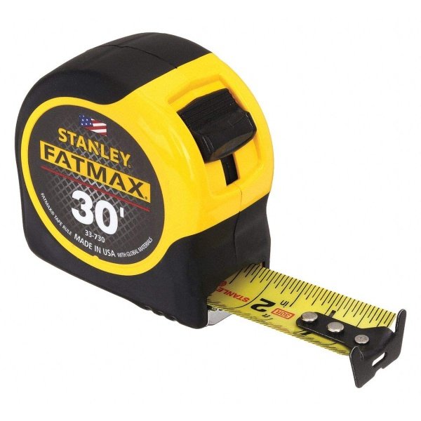 Stanley Hand Tools 33-730 1-1/4" X 30' FatMax® Tape Measure