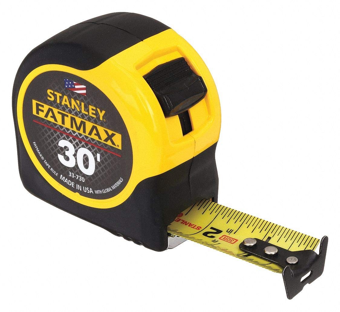 Stanley Hand Tools 33-730 1-1/4" X 30' FatMax® Tape Measure