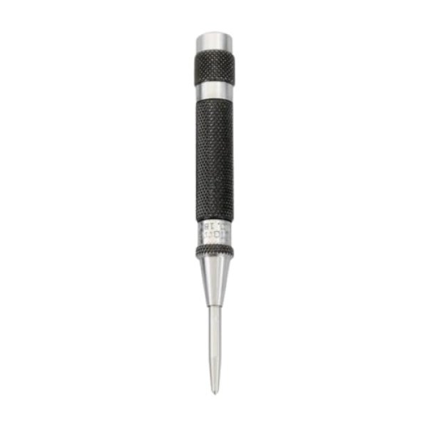 Starrett Automatic Center Punch, 100mm (4") Length, 11mm (7/16") Diameter
