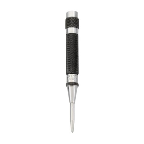 Starrett Automatic Center Punch, 100mm (4") Length, 11mm (7/16") Diameter