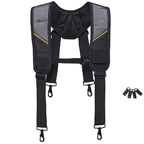 ToughBuilt ClipTech - Pro Padded Suspenders, Adjustable, TB-CT-51P