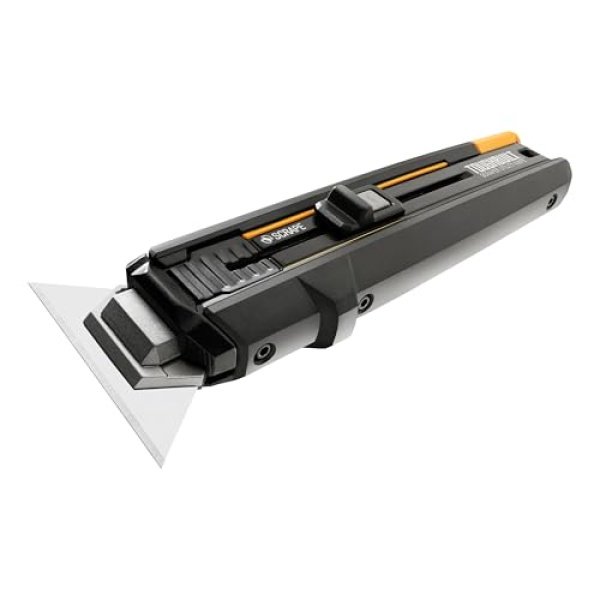 ToughBuilt - Scraper Utility Knife, 5 Blades, Quick-Change, TB-H4S5-01